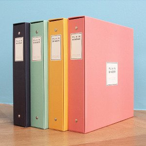 (현대Hmall)리코즈 플레인바인더 앨범 대용량 사진 접착 포켓 네컷 초음파 아기 포토북