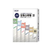 유니온플러스 유니온 분류표기용 라벨 10칸 100매 UL-4205