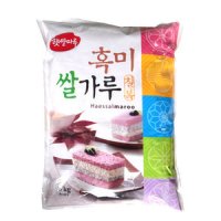 햇쌀마루 칠복 흑미쌀가루 3kg