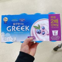 풀무원 그릭 블루베리 요거트 90g x 8입