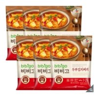 비비고 CJ 비비고 두부 김치찌개 460gX6팩