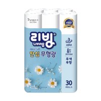 삼정펄프 리빙 안심 무형광 3겹 25m 30롤