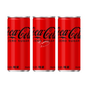 코카콜라 제로 250mlx30캔/1BOX