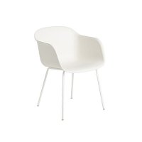 MUUTO 무토 화이버 암체어 Fiber Armchair Tube Base Natural