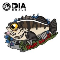 DIA SCALE [디아스케일] 메바루 130mm 볼락 스티커 dsps-5