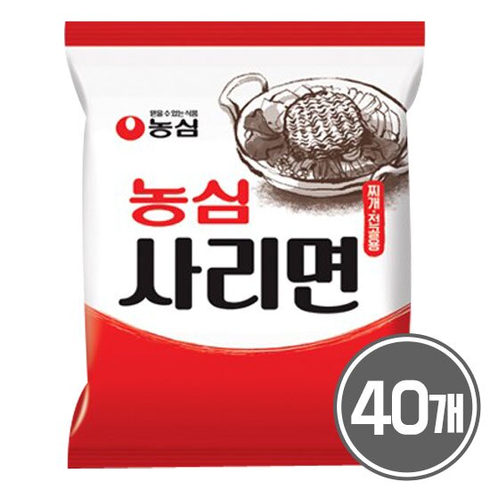 농심 사리곰탕면 110g