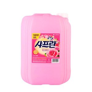 샤프란 대용량 샤프란 핑크센세이션 20L 섬유유연제 헹굼세제