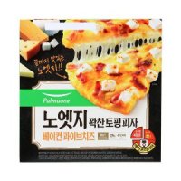 풀무원 노엣지 베이컨파이브치즈 피자 376g