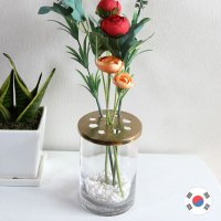 선도아트 황동 원형 이케바나 화병 SFB-706