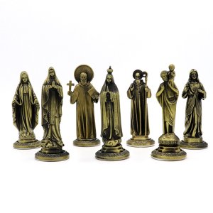 기독교 성도 교회 입상 아이콘 장식 사무실 홈 공예 선물 거룩한 가족 동상 imagem de santos catolicas estatuas