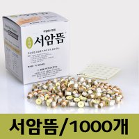 서암뜸 1박스1000개 미니뜸 구암 수지침 알뜸