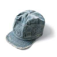 캐피탈 KAPITAL 11 5oz 데님 노인과 바다 CAP 소프트 크래쉬 리메이크