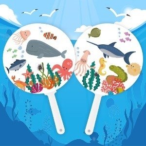 [칭찬] 내가 꾸미는 바다 부채 만들기