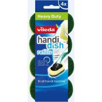 비레다 한디 디쉬 헤비 두티 리필팩, Vileda Handi Dish Heavy Duty Refill 4 Pack