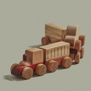 숲소리 장난감자동차-기차 놀이세트