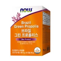 나우푸드 브라질 그린 프로폴리스 800mg x 60캡슐