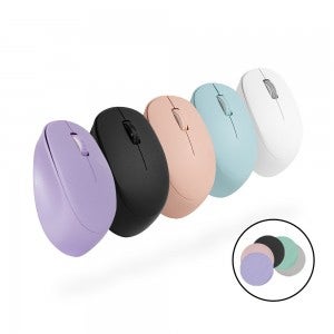 한성컴퓨터 BM100 듀얼 무선 무소음마우스 (핑크)