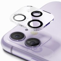 신지모루 블랙링 아이폰 11 빛번짐 방지 카메라 강화유리 보호필름-2매