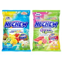 모리나가 하이츄 하이쮸 하이쭈 스위트 앤 사우어 트로피컬 믹스 캔디 90g 4팩 Hi-Chew Sweet Sour