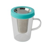 포트넘앤메이슨 포트넘 앤 메이슨 글라스 티 인퓨저 머그 유리 차 거름망 Glass Infuser Mug