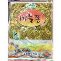 업소용 식당 식자재 반찬 식재료 마늘쫑절임 4kg