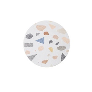 파스텔 테라조 원형상판 거실 카페 인테리어 DIY EC