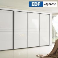 동서가구 화이트펄 슬라이딩 붙박이장 10cm DF636582