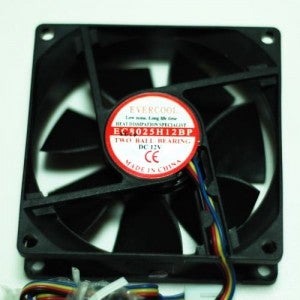 EVERCOOL EC8025H12BP (80mm / 25T / 2Ball / 4P PWM)