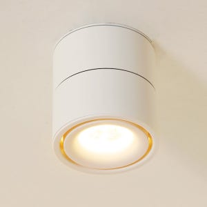 LED COB 아온 직부등 12W / 블랙 화이트 각도조절 코브 전구색 스포트 복도 베란다