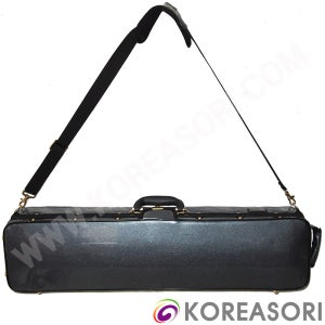 코리아소리 펄무늬 카키브라운 RV에나멜 밝은회색 융단쿠션 압축스티로폼 오동나무합판 라운드사각형 2현 해금케이스 / MRN-DER911A / 해금가방