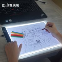 트레이싱 보드 라이트박스 A4 눈금 LED 카피대 투광판 애니메이션 스케치 캘리그래피