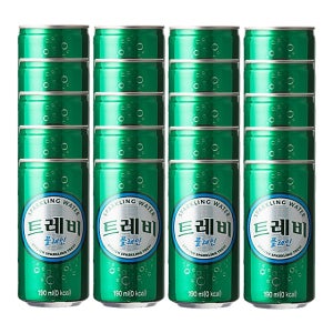 트레비 탄산수 캔 190ml 30개 1BOX