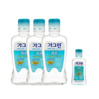 동아제약 가그린 제로 250ml 3개 + 제로 100ml