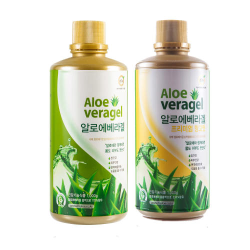 알로에겔 1kg <b>면역력</b>증진 멕시코산 알로에베라겔 오리지널/망고맛 택1
