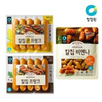 청정원 리치부어스트 칼집 프랑크 비엔나 300gx3개