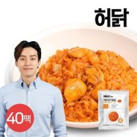 [허닭]닭가슴살 깍두기 곤약볶음밥 250g 40팩