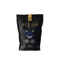 S-CLASS 고양이 천연 100% 블랙벤토나이트 모래 5kg  1개