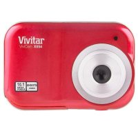 VIVITAR VIVICAM X054 디지털 카메라(레드)