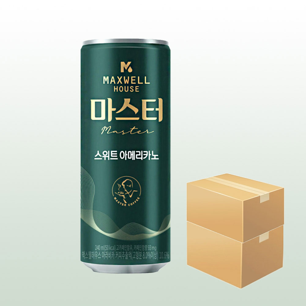 맥스웰하우스 콜롬비아나 스위트아메리카노 캔커피