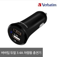 버바팀 3.4A 듀얼 USB 차량용 고속 충전기 시거잭