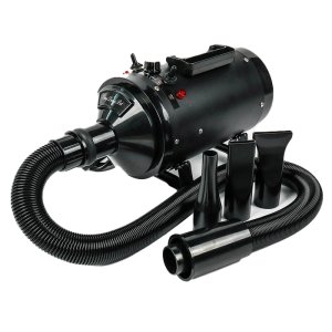 딩동펫 에어탱크 드라이기 + 에어필터 2p + 노즐 3종 + 호스 세트  LT-1090A  블랙  1세트