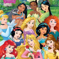 포스터 Disney Princess (I Am a Princess) [Mini]