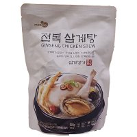 maniker 마니커 전복 삼계탕 800g (닭고기 전복 수삼 - 국내산)  1개