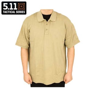 [5.11 TACTICAL] TACTICAL POLO S/S(Silver Tan)  - [5.11 택티컬] 택티컬 폴로 반팔(실버탄)