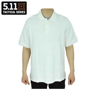 [5.11 TACTICAL] TACTICAL POLO S/S(WH)  - [5.11 택티컬] 택티컬 폴로 반팔(흰색)