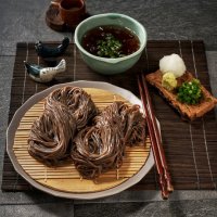 맛신선 소바의온도 생면 그대로 메밀소바 냉모밀 메밀국수 천연육수 비빔소스 1kg