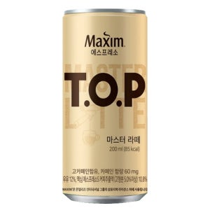 맥심 티오피 마스터라떼 200ml (36캔)