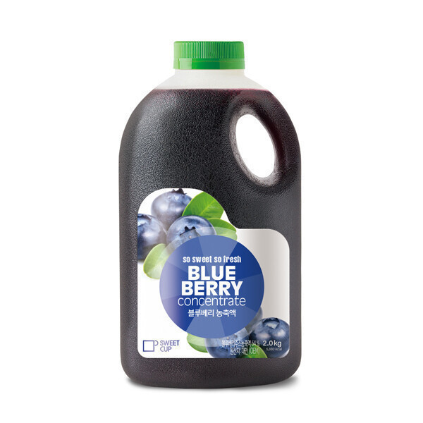 스위트컵 스위트컵 <b>블루베리 농축액</b> 2kg