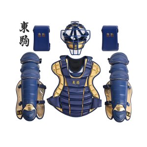 토코마 도쿠마 포수장비 풀셋트 네이비골드 헬멧 니쿠션 가방 (업그레이드 버전)