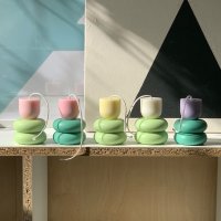 블럭스 튤립 캔들 2단 점보 Tulip Candle JUMBO 5 colors